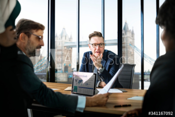 Business meeting in London Business meeting in London