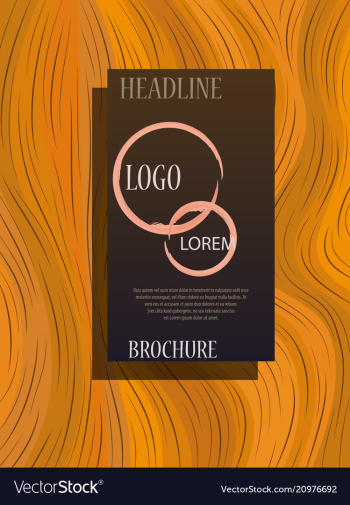 Business multipurpose annual report brochure vector image Business multipurpose annual report brochure vector image
