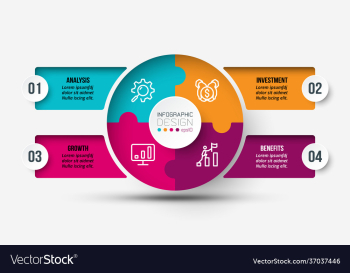 business or marketing diagram infographic template