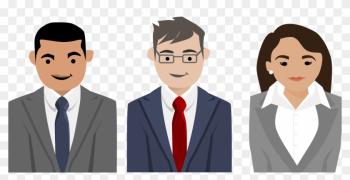 Business People Characters Vector Clipart Image - Business People Vector Png