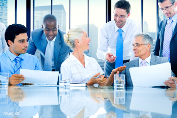 Business people in a discussion | Free stock photo - 89579 Business people in a discussion | Free stock photo - 89579