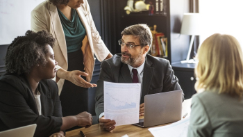 Business people in a Meeting Business people in a Meeting