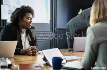 Business people in a meeting Business people in a meeting