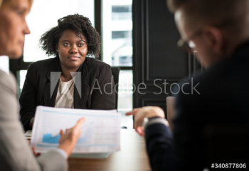 Business people in a meeting Business people in a meeting