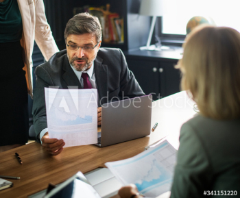 Business people in a meeting Business people in a meeting