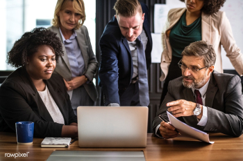 Business people in a video call meeting | Free stock photo - 413226 Business people in a video call meeting | Free stock photo - 413226