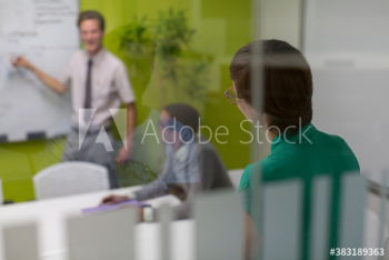 Business people in conference room meeting Business people in conference room meeting