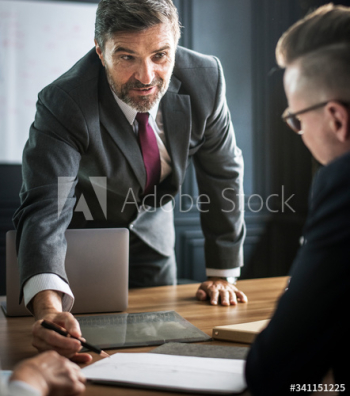 Business people in discussion Business people in discussion