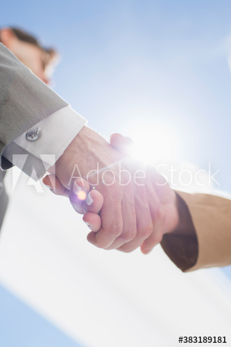 Business people shaking hands Business people shaking hands