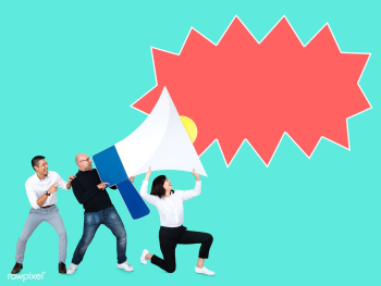 Business people shouting out their message | Free stock photo - 492260 Business people shouting out their message | Free stock photo - 492260