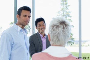 Business people talking Business people talking