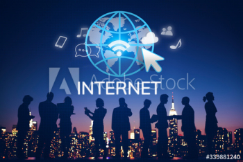 Business people using internet Business people using internet