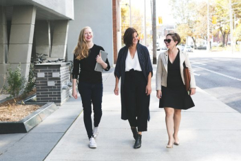 Business People Walking In City Business People Walking In City