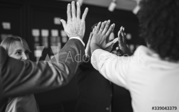 Business people working as a team Business people working as a team