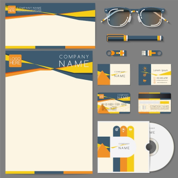 Business stationery design Business stationery design