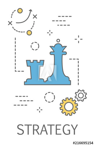 Business strategy concept Business strategy concept