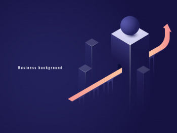 Business successful concept, career, arrow up Business successful concept, career, arrow up
