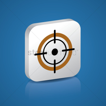 Business target crosshair Business target crosshair