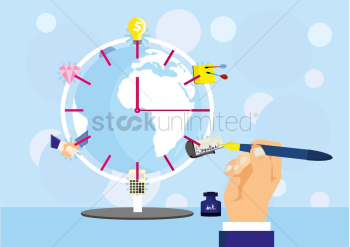 Business time concept Business time concept