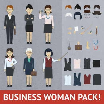 Business woman pack Business woman pack