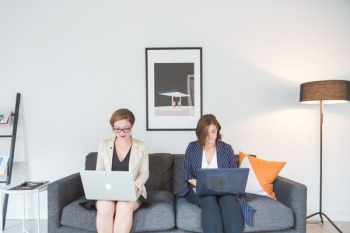 Business Women In Modern Office Business Women In Modern Office