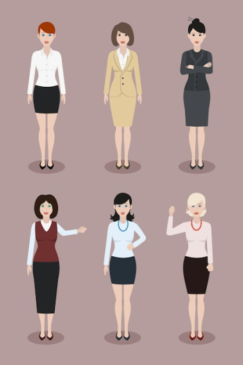 Business women set Business women set