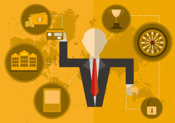 Businessman concept Businessman concept
