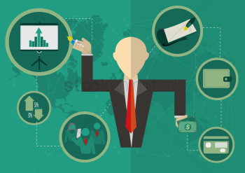 Businessman concept Businessman concept