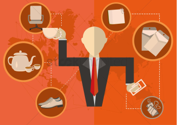 Businessman concept Businessman concept