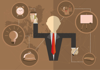 Businessman concept Businessman concept