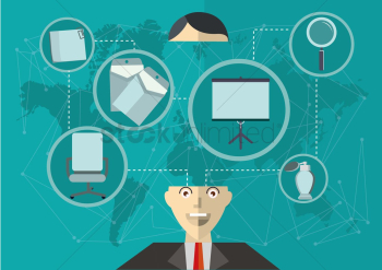 Businessman concept Businessman concept
