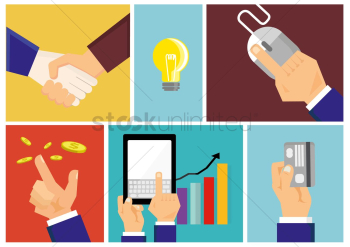 Businessman hand