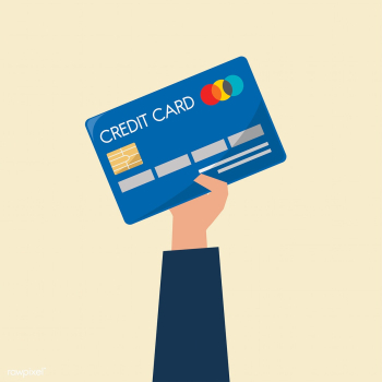Businessman holding a credit card | Free stock vector - 437624