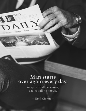 Businessman quote flyer template, man | Free Vector Template - rawpixel