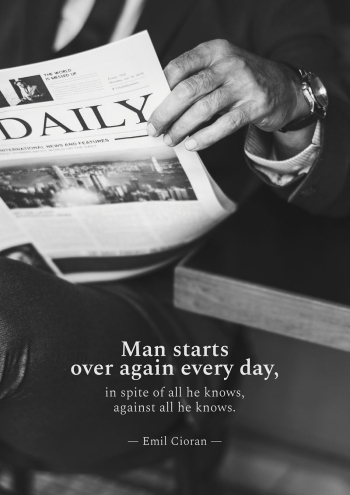 Businessman quote poster template, man | Free PSD Template - rawpixel