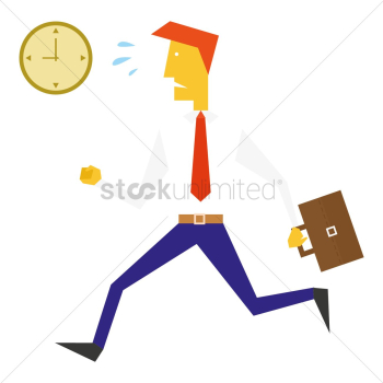 Businessman rushing Businessman rushing