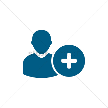 Businessman with plus sign Businessman with plus sign