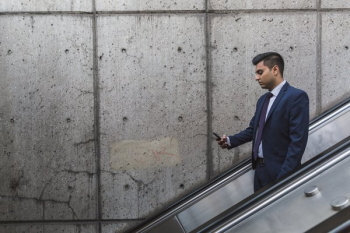 Businessman Working On Phone Businessman Working On Phone