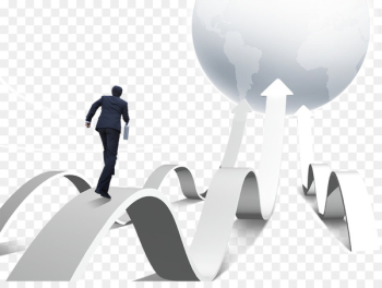 Businessperson - Business people toward Earth Businessperson - Business people toward Earth