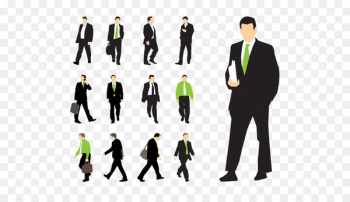 Businessperson Corporation - Vector businessman walking Businessperson Corporation - Vector businessman walking