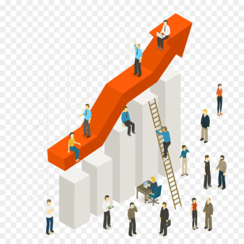 Businessperson Management Diagram - Planning Vector Businessperson Management Diagram - Planning Vector