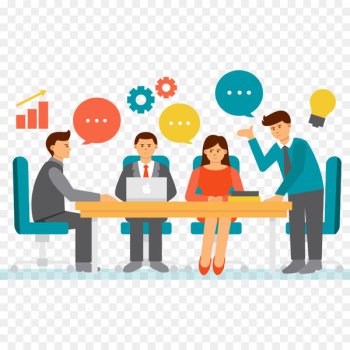 Businessperson Meeting Clip art - teamwork Businessperson Meeting Clip art - teamwork