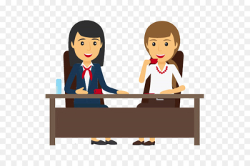 Businessperson Meeting Stock illustration Illustration - Chatting woman 