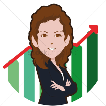 Businesswoman crossing her arm Businesswoman crossing her arm