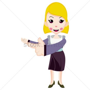 Businesswoman gesturing with her hands Businesswoman gesturing with her hands