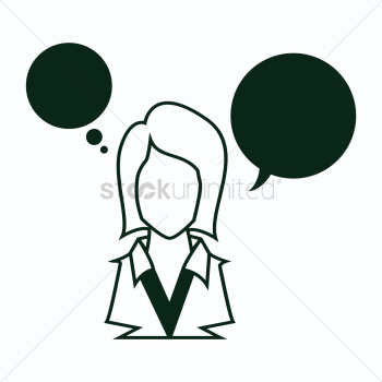 Businesswoman thoughts Businesswoman thoughts