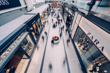 Busy Shopping Mall Busy Shopping Mall