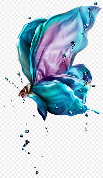Butterfly Android Fundal - Free water butterfly pull creative effects 