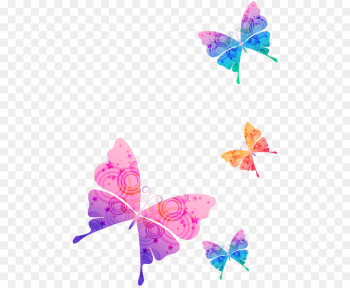 Butterfly - Beautiful purple butterfly silhouette png download ...
