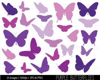 Butterfly Clipart Purple Butterfly Clip Art Butterfly | PNGio